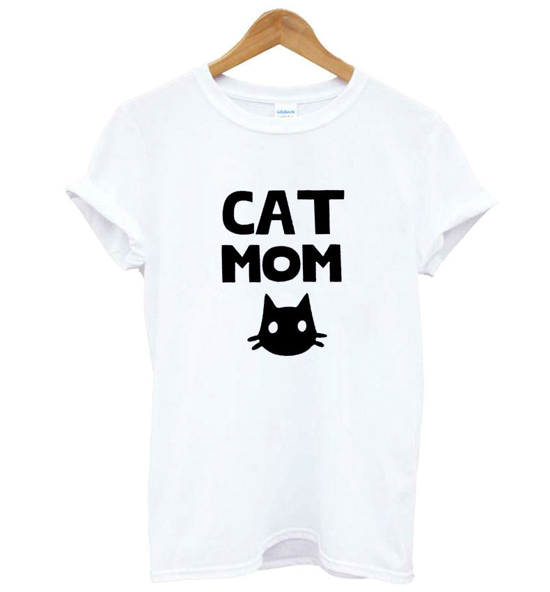 Cat Mom Signature Tee™ – Amor que Mia Alto