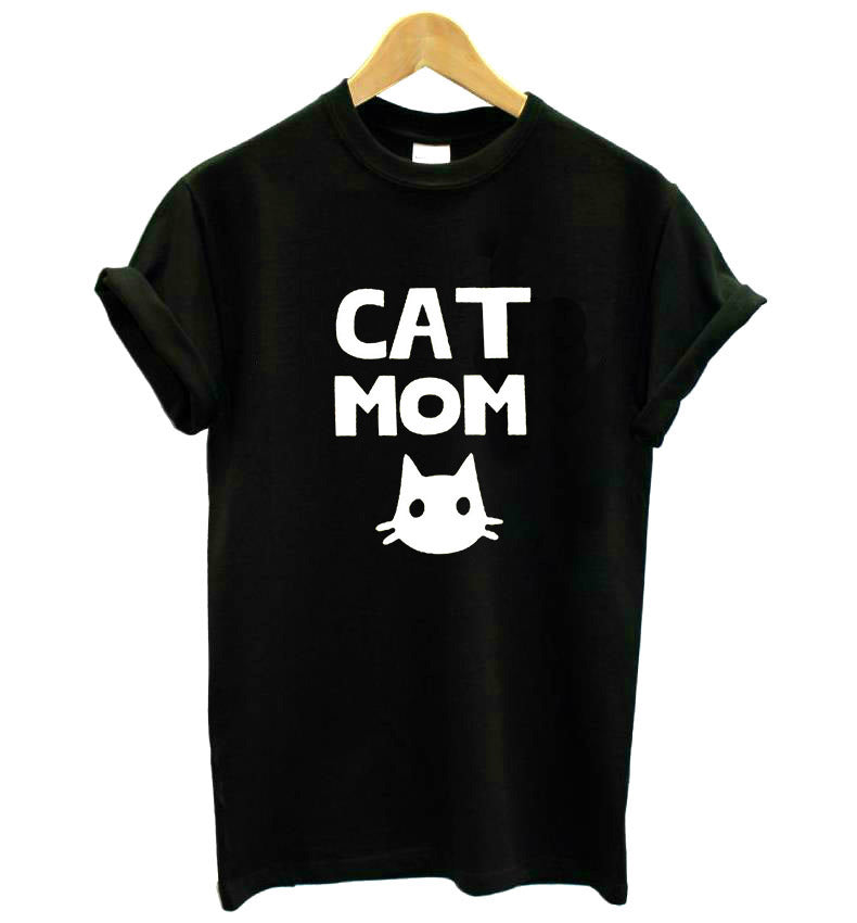 Cat Mom Signature Tee™ – Amor que Mia Alto