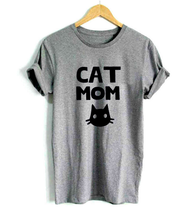 Cat Mom Signature Tee™ – Amor que Mia Alto