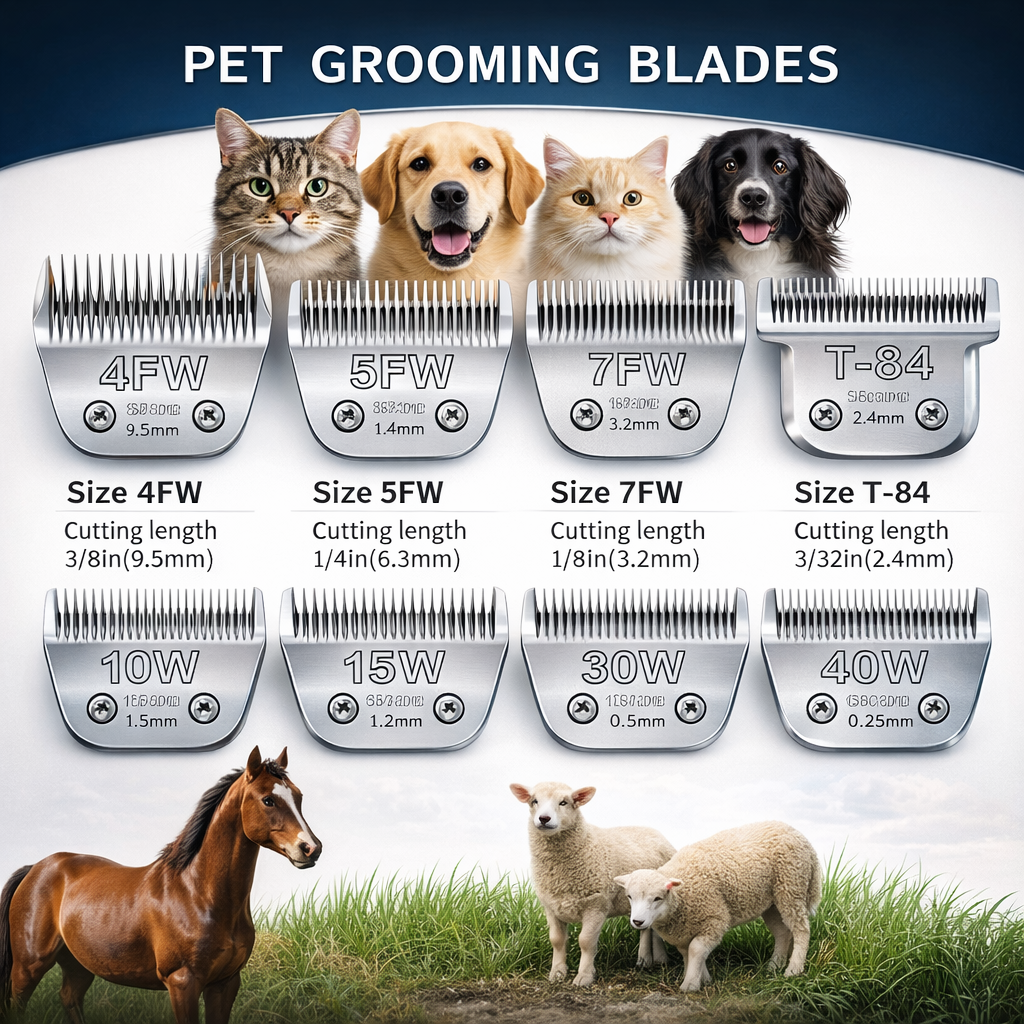 ProBlade WideCut PRO – Lâmina Profissional Compatível Andis, Oster & Wahl