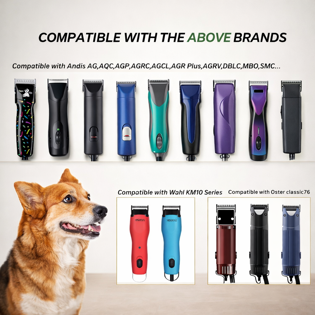 ProBlade WideCut PRO – Lâmina Profissional Compatível Andis, Oster & Wahl