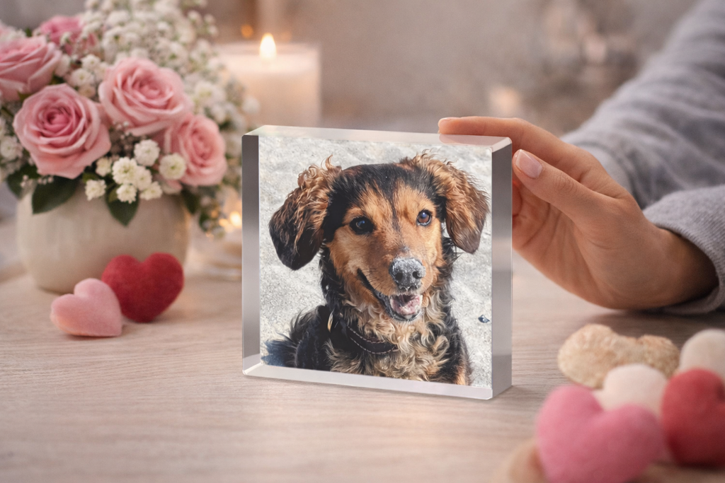 PetMemory™ – Porta-Retrato Acrílico 3D Personalizado do Seu Pet