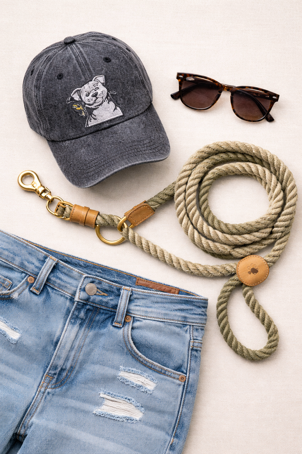 Boné Dog Dad Premium Bordado – Estilo Autêntico para Amantes de Cães