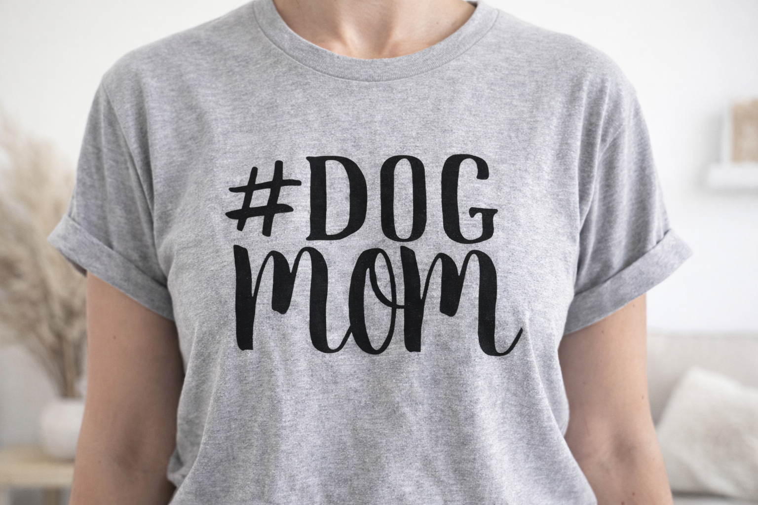 Dog Mom Signature Tee