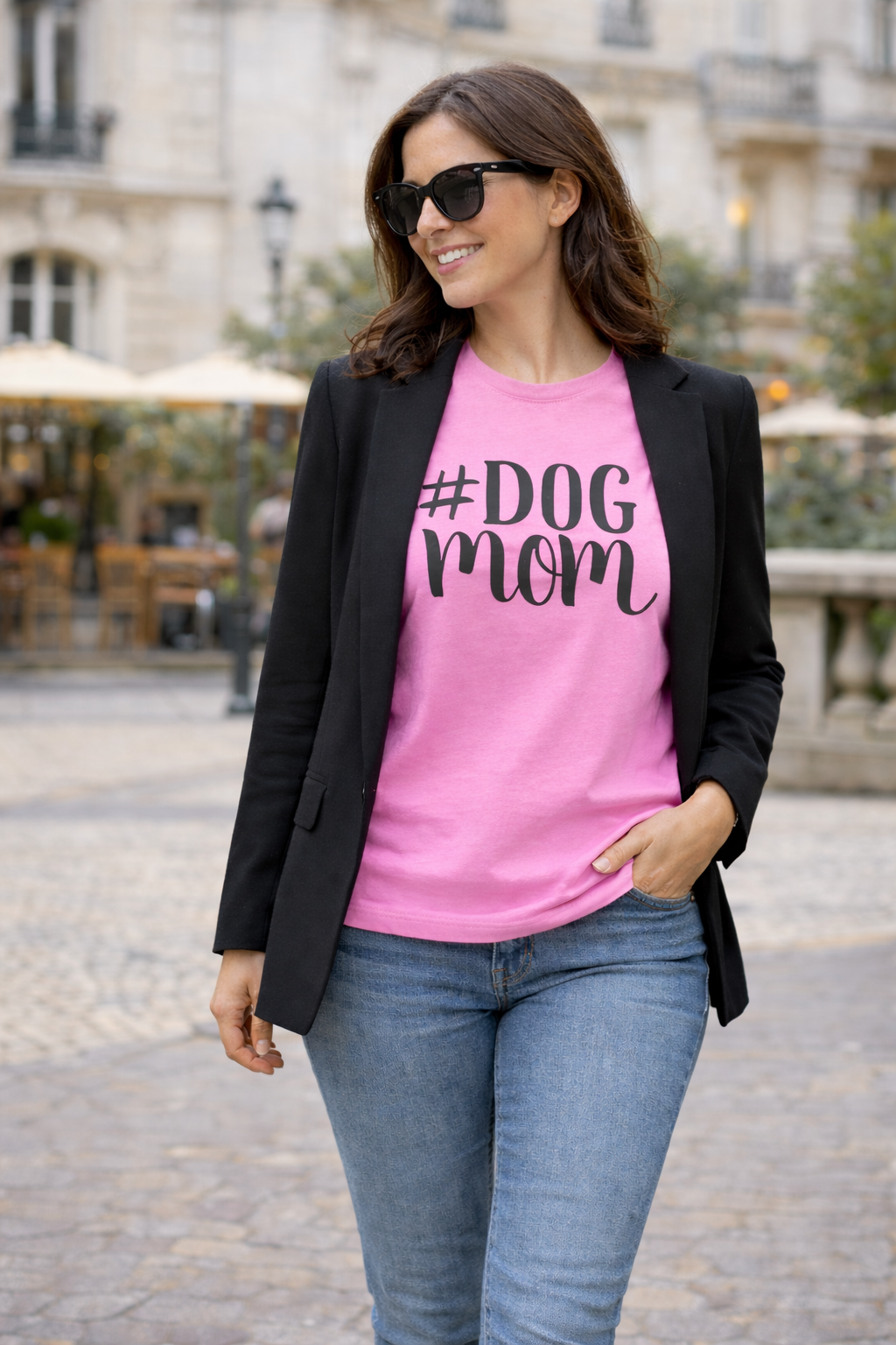 Dog Mom Signature Tee