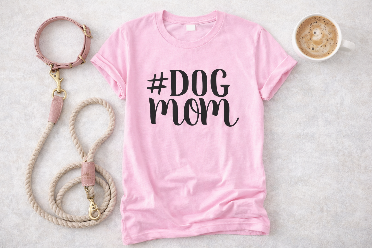 Dog Mom Signature Tee