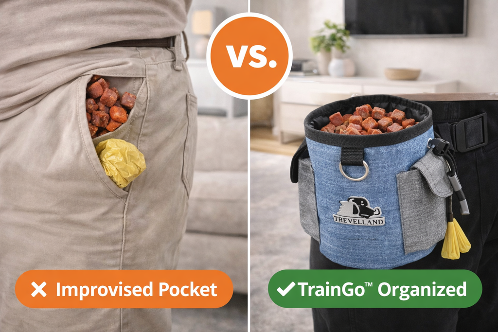 TrainGo™ Pro Treat Pouch – Bolsa de Recompensas para Treino Canino