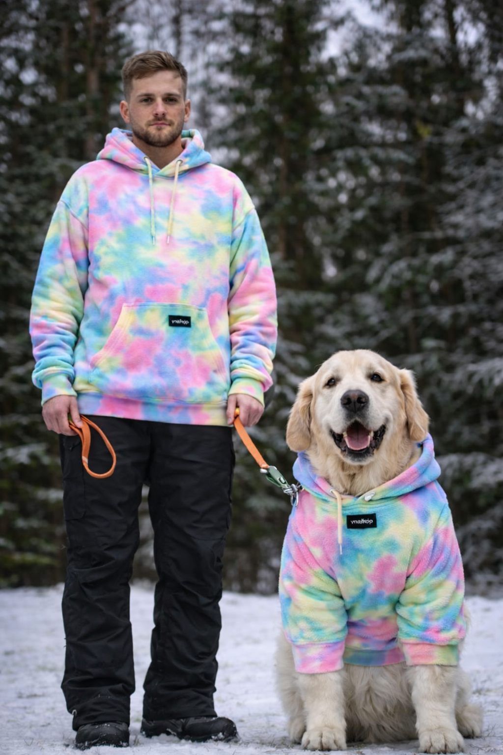 RainbowWarm™ Hoodie – Conforto Premium para Cães de Médio e Grande Porte
