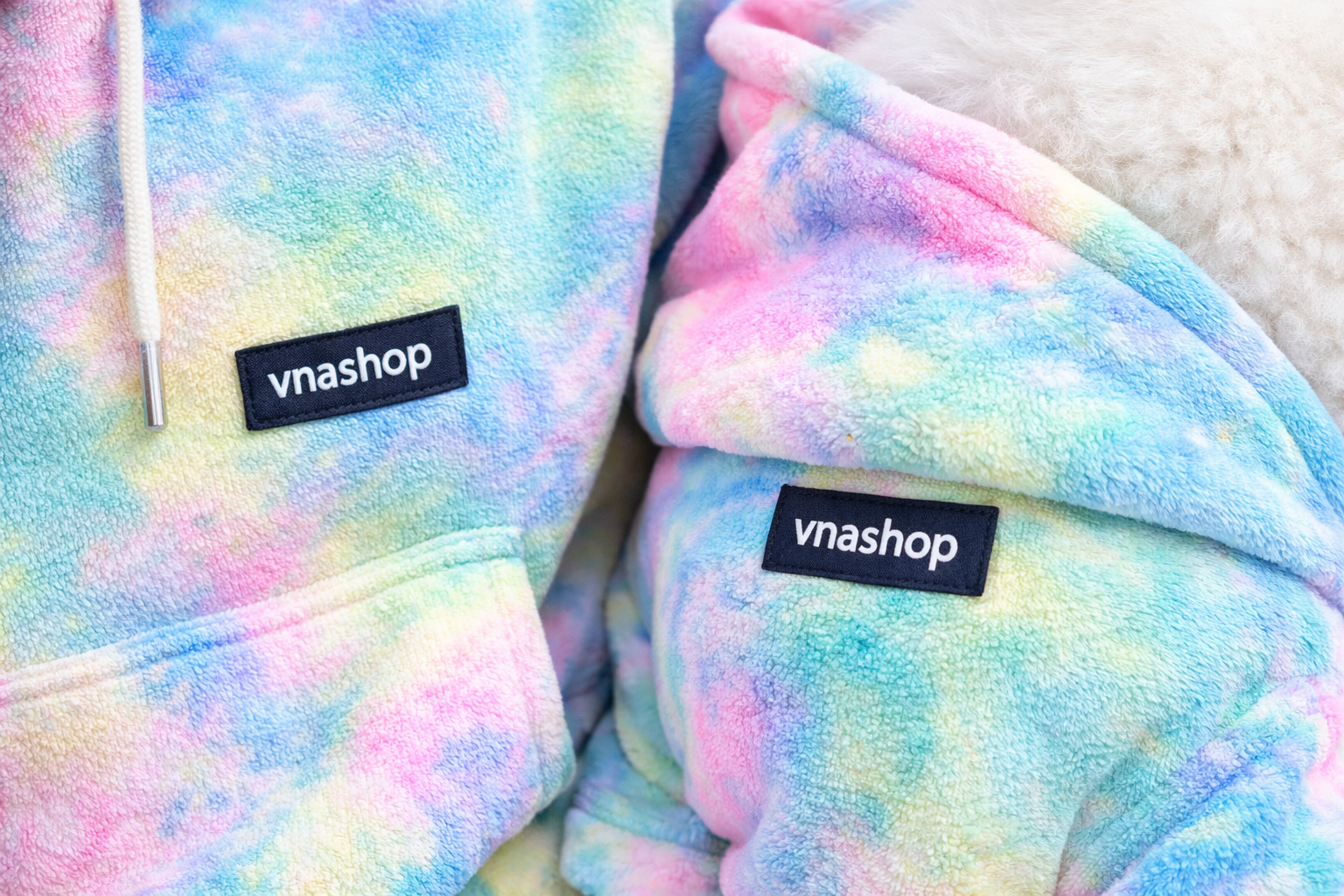 RainbowWarm™ Hoodie – Conforto Premium para Cães de Médio e Grande Porte