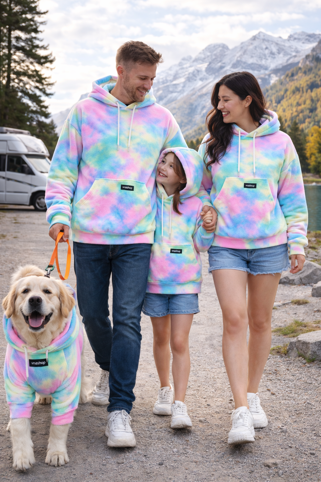 RainbowWarm™ Hoodie – Conforto Premium para Cães de Médio e Grande Porte