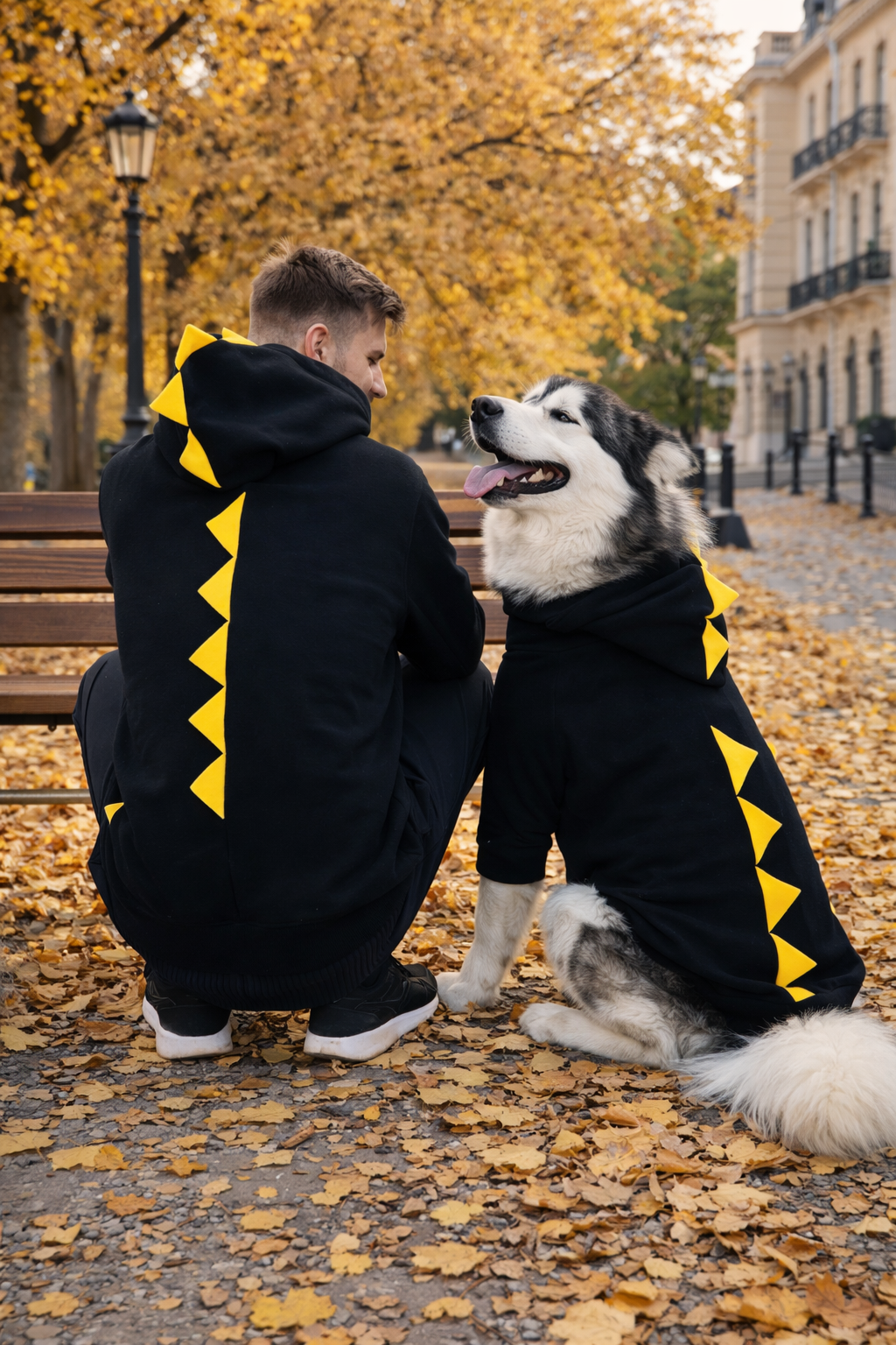 Moletom Pet Rainbow Cozy™ – Conforto Quentinho para Cães Médios e Grandes