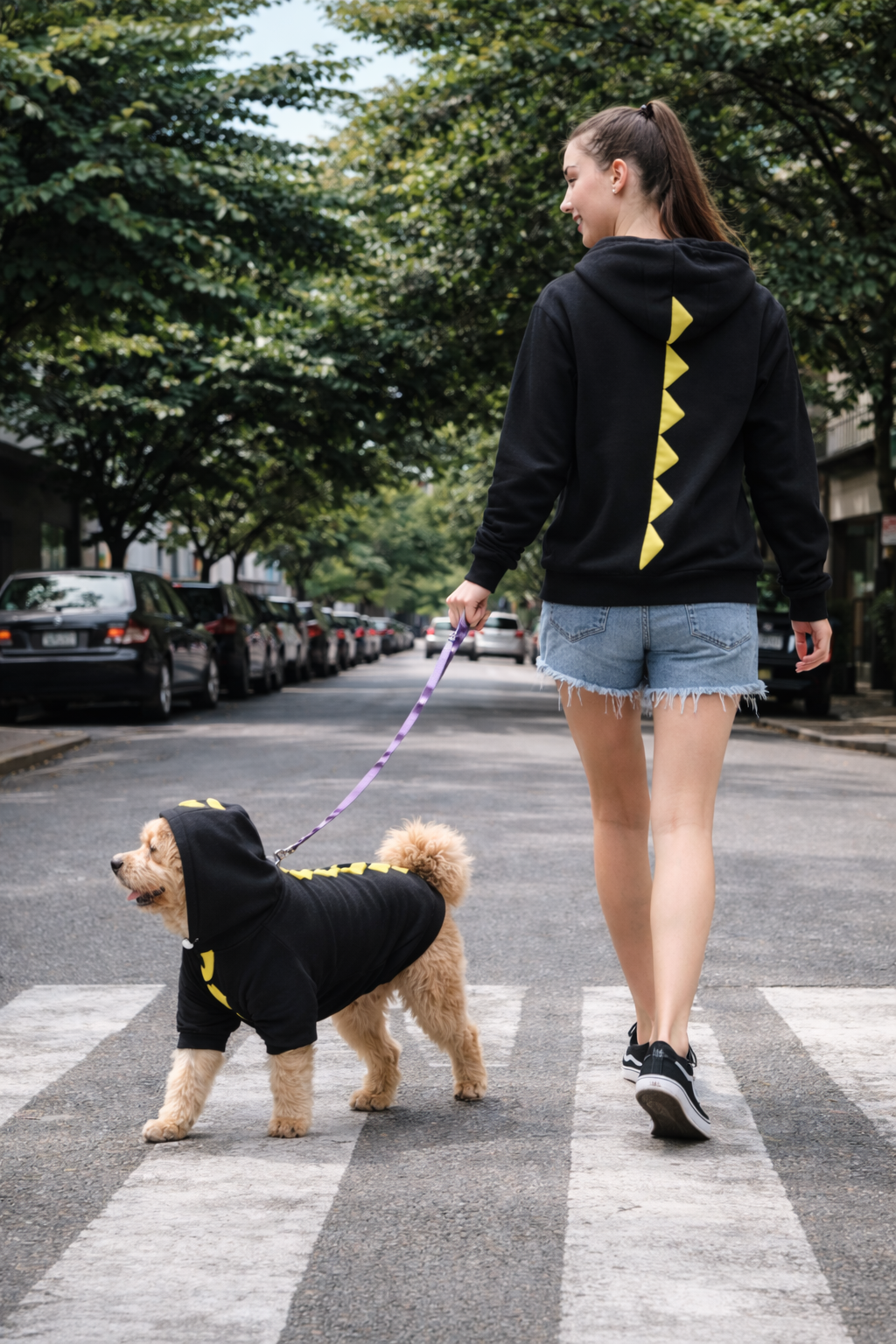 Moletom Pet Rainbow Cozy™ – Conforto Quentinho para Cães Médios e Grandes