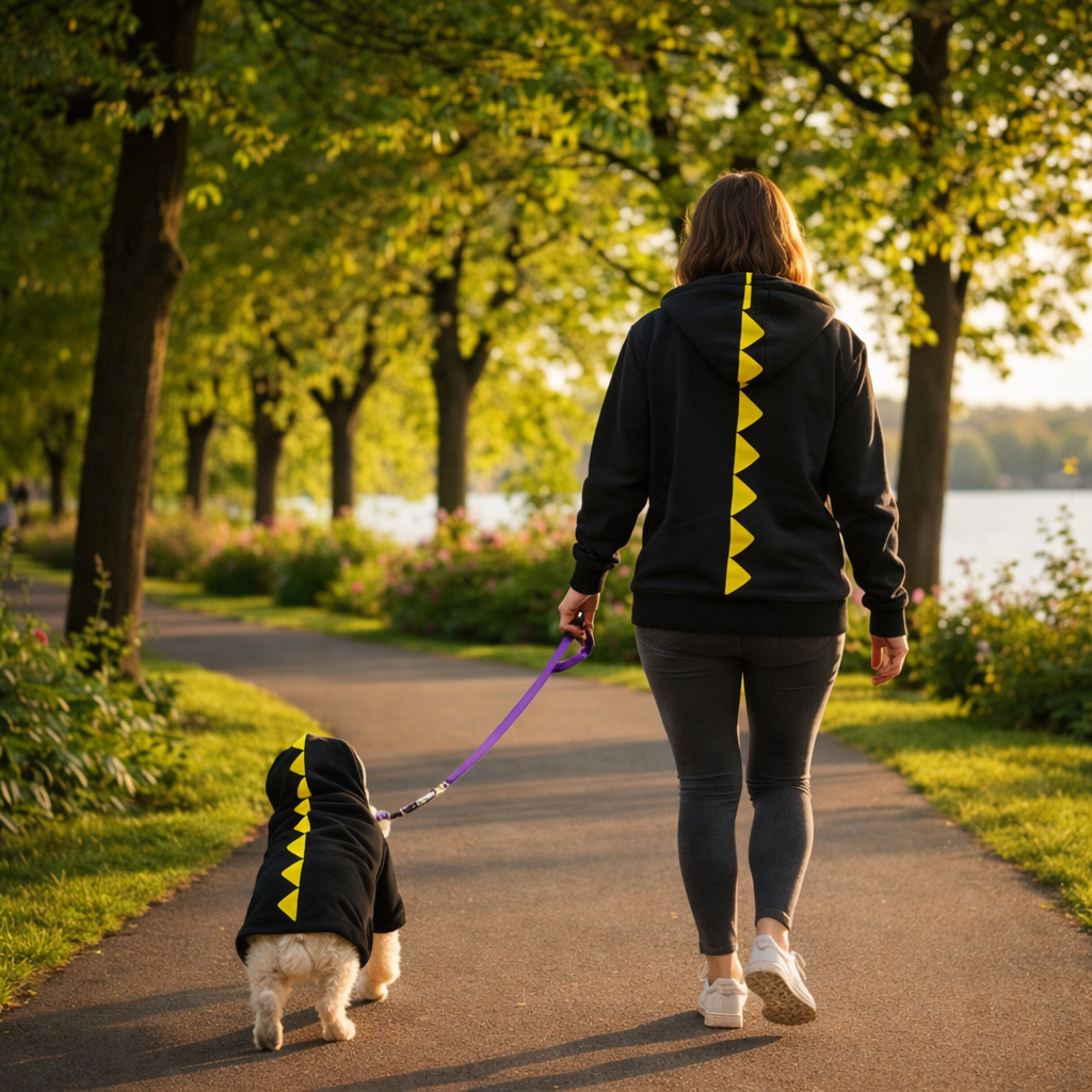 Moletom Pet Rainbow Cozy™ – Conforto Quentinho para Cães Médios e Grandes