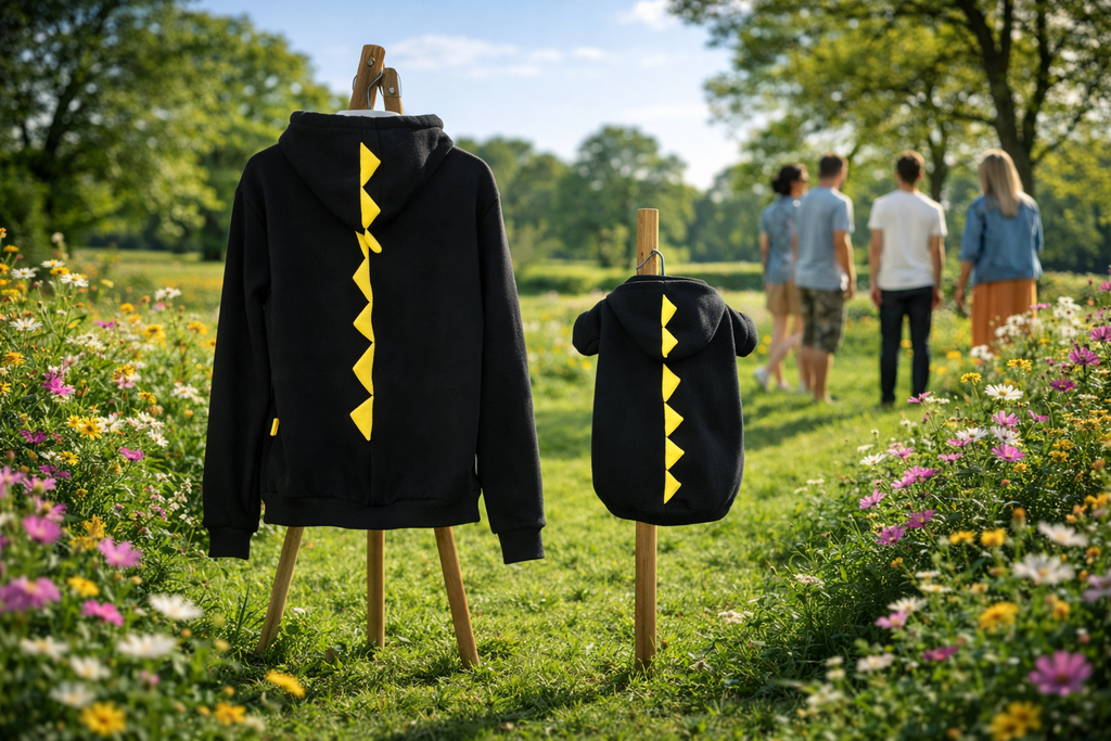 Moletom Pet Rainbow Cozy™ – Conforto Quentinho para Cães Médios e Grandes