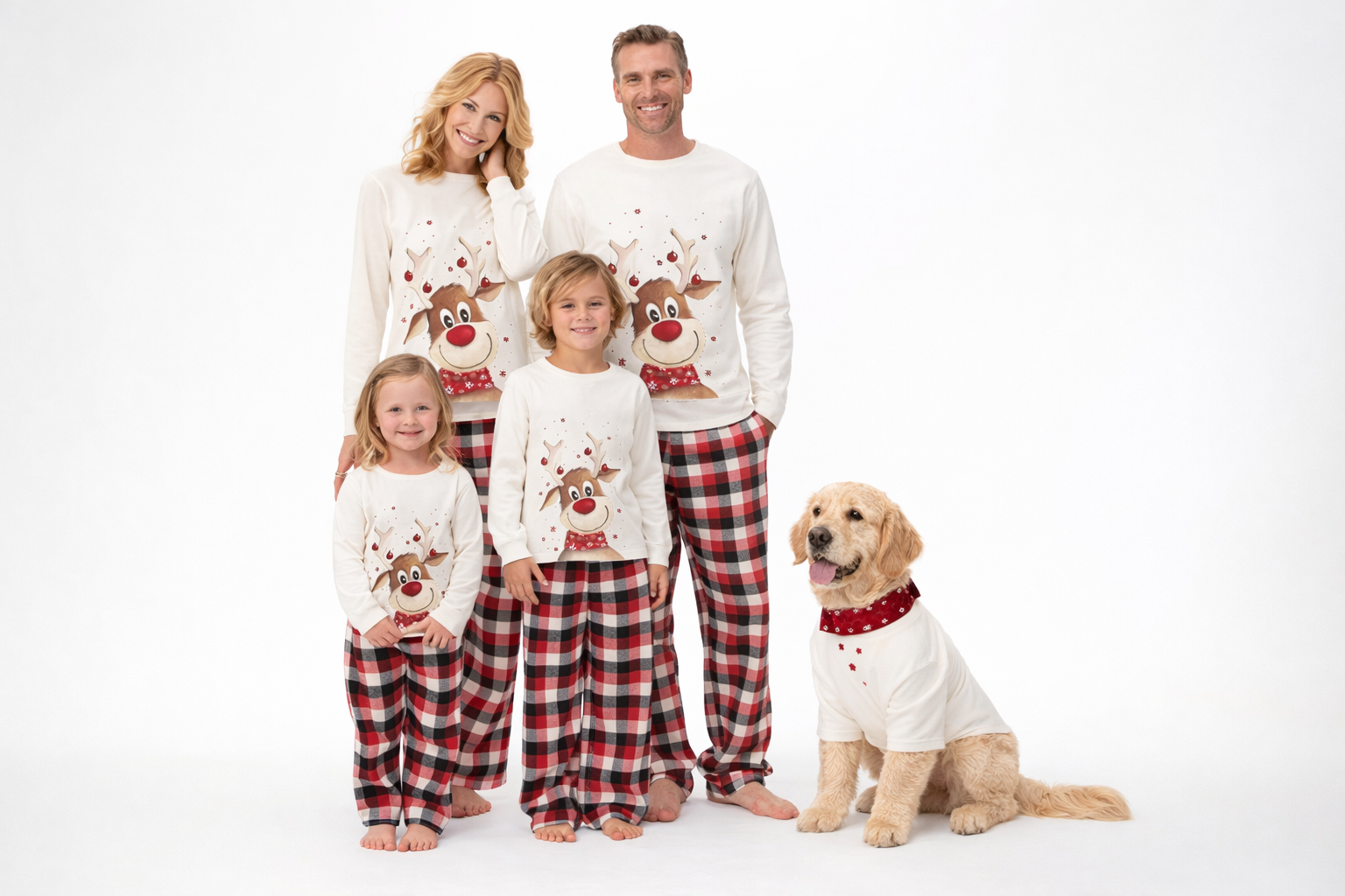 Noite Mágica – Pijama Natalino Família & Pet