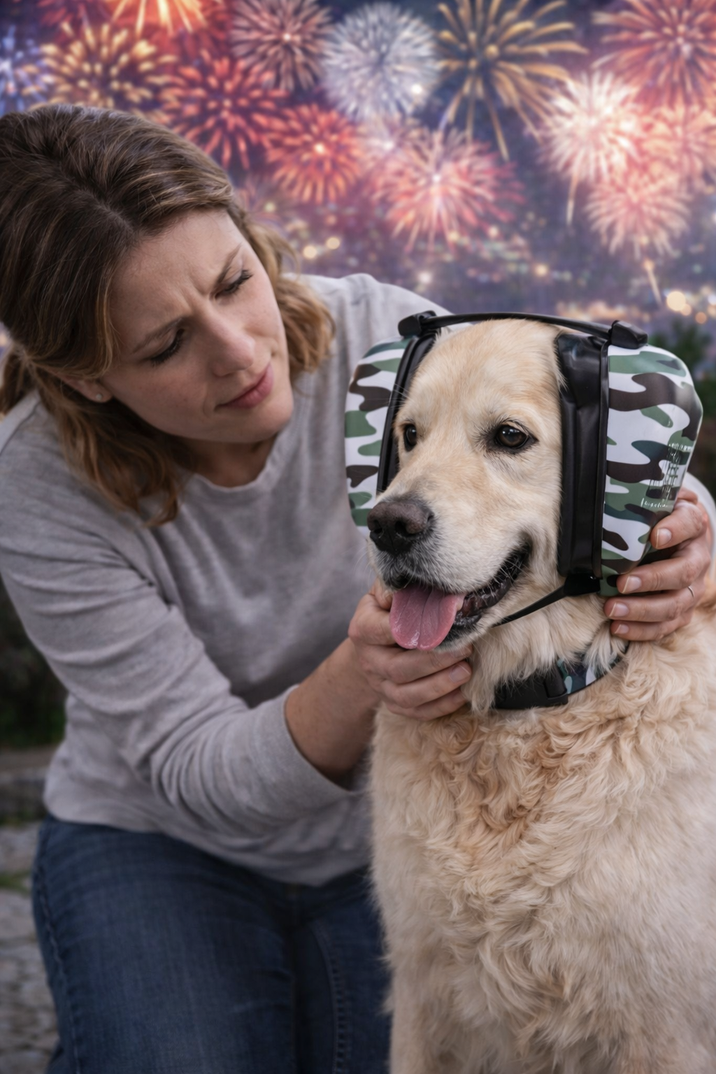 Pet Noise Guard™ – Protetor Auricular Anti-Ruído para Cães