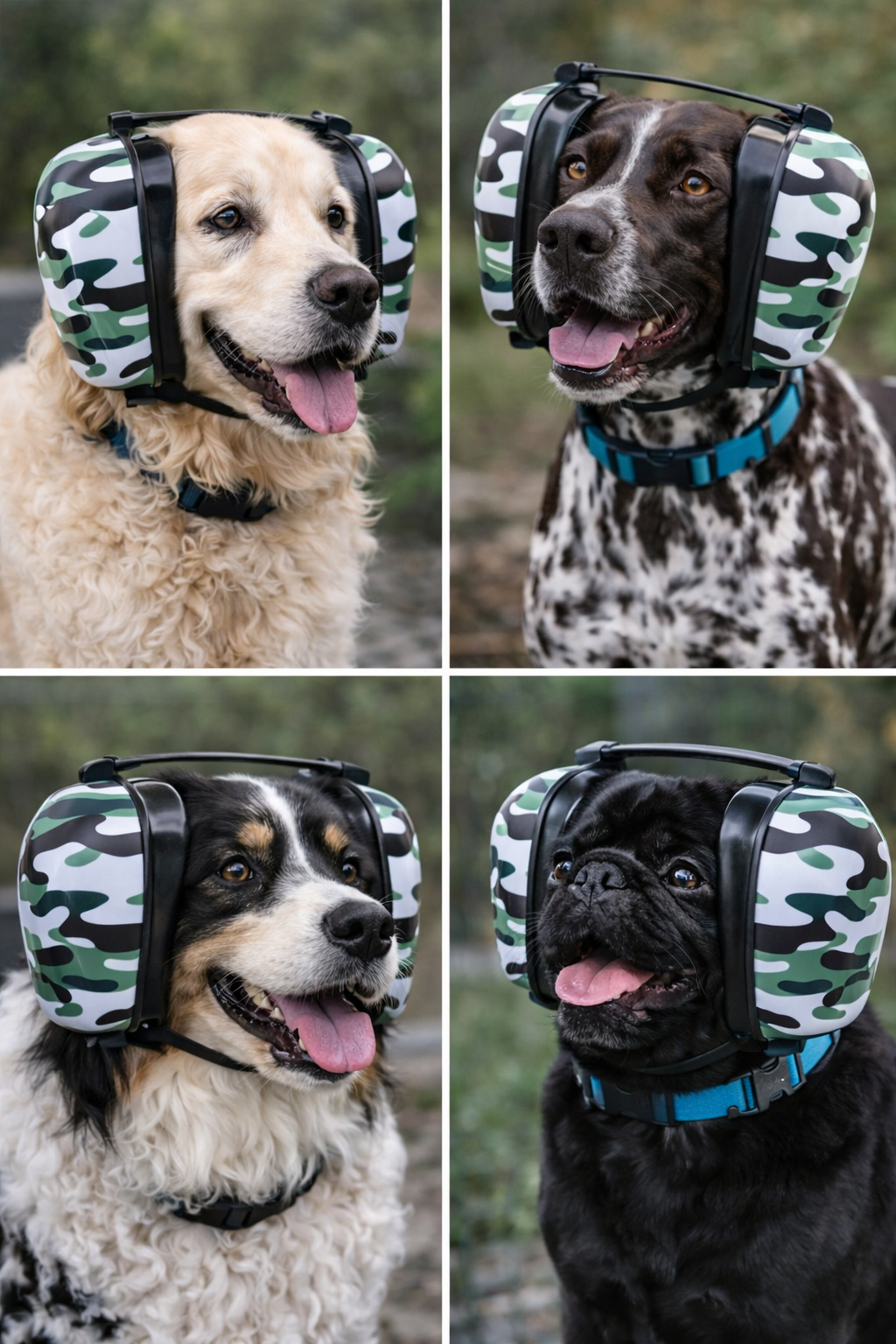 Pet Noise Guard™ – Protetor Auricular Anti-Ruído para Cães