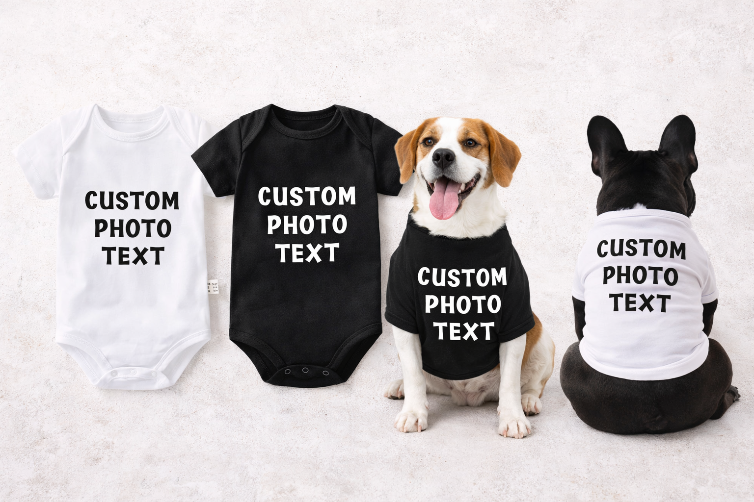MiniMe™ – T-Shirts Personalizadas Família & Pet
