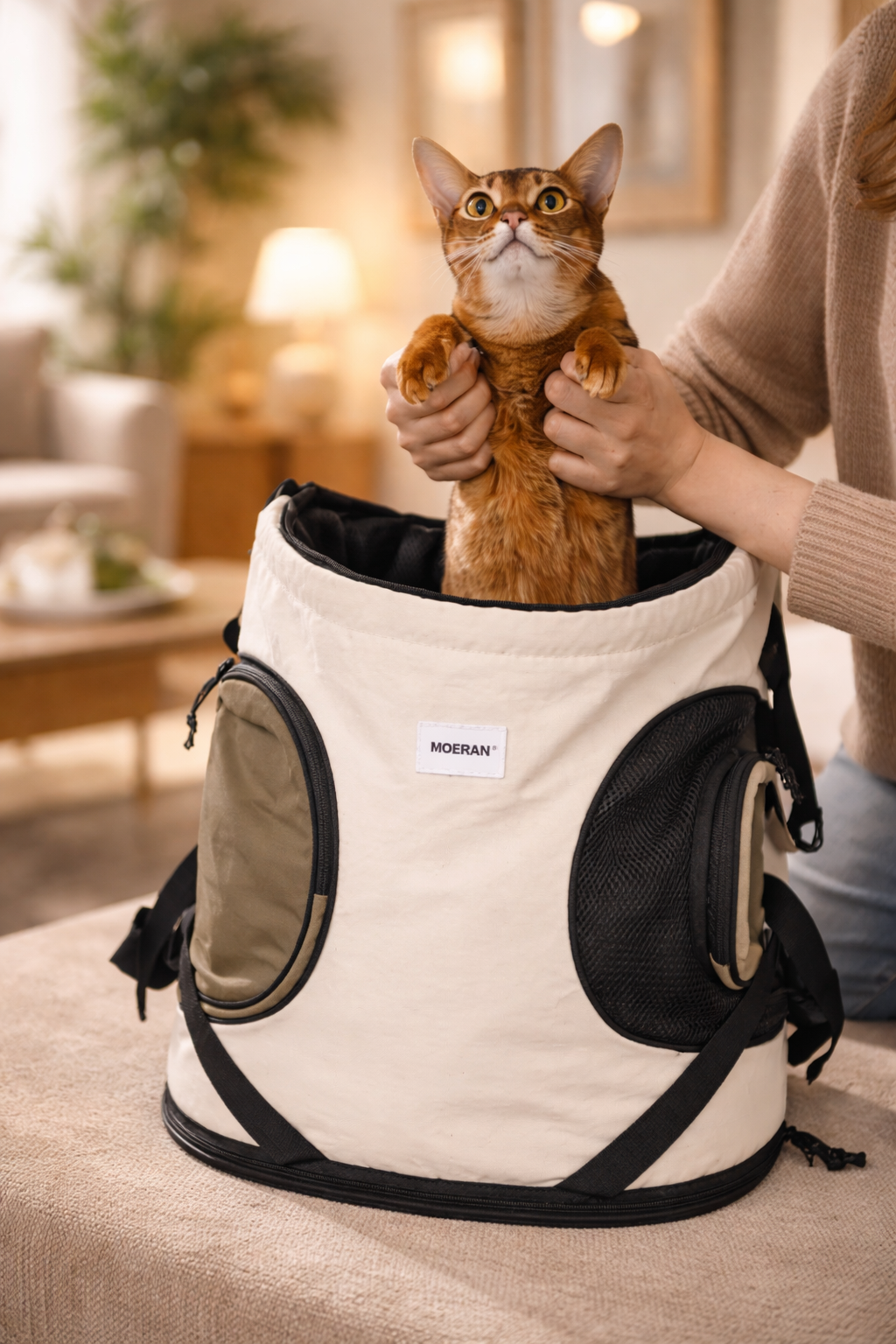 UrbanHug™ – Mochila Peitoral Pet 9KG