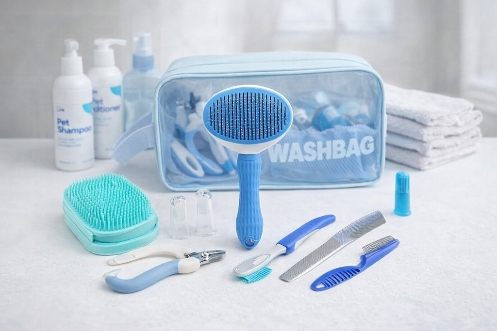 Kit Completo de Higiene Pet 9 em 1