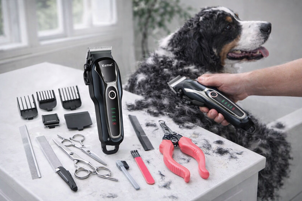 Kemei KM-1991 – Tosa Profissional, Silenciosa e Segura