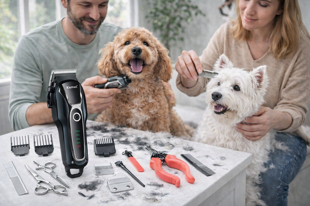 Kemei KM-1991 – Tosa Profissional, Silenciosa e Segura