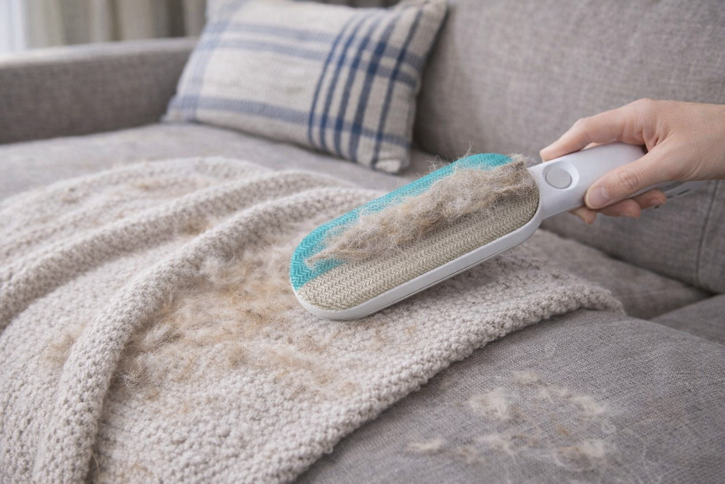 Kit Removedor de Pelos para Casa com Luvas Reutilizáveis