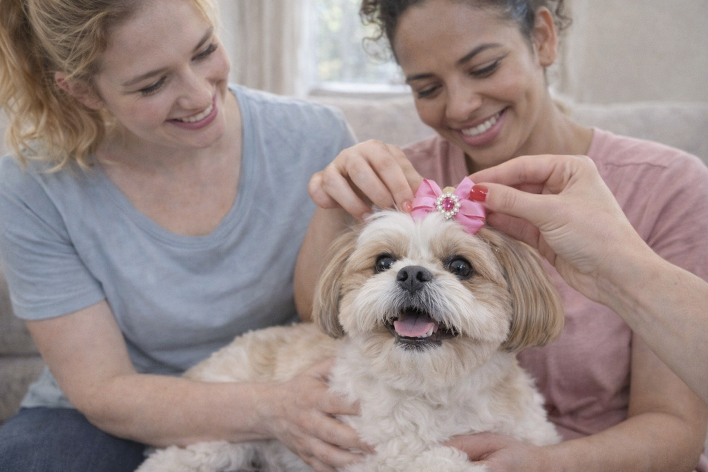 Kit Laços Premium para Pets – Charme, Conforto e Estilo em Cada Detalhe