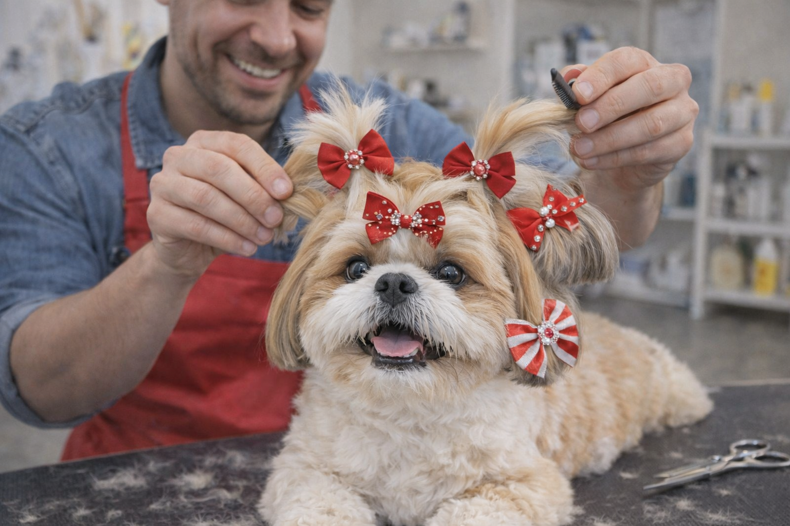 Kit Laços Premium para Pets – Charme, Conforto e Estilo em Cada Detalhe