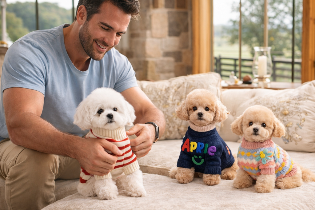 Suéter de Inverno Pet Knit – Conforto Quente & Estilo Fofo