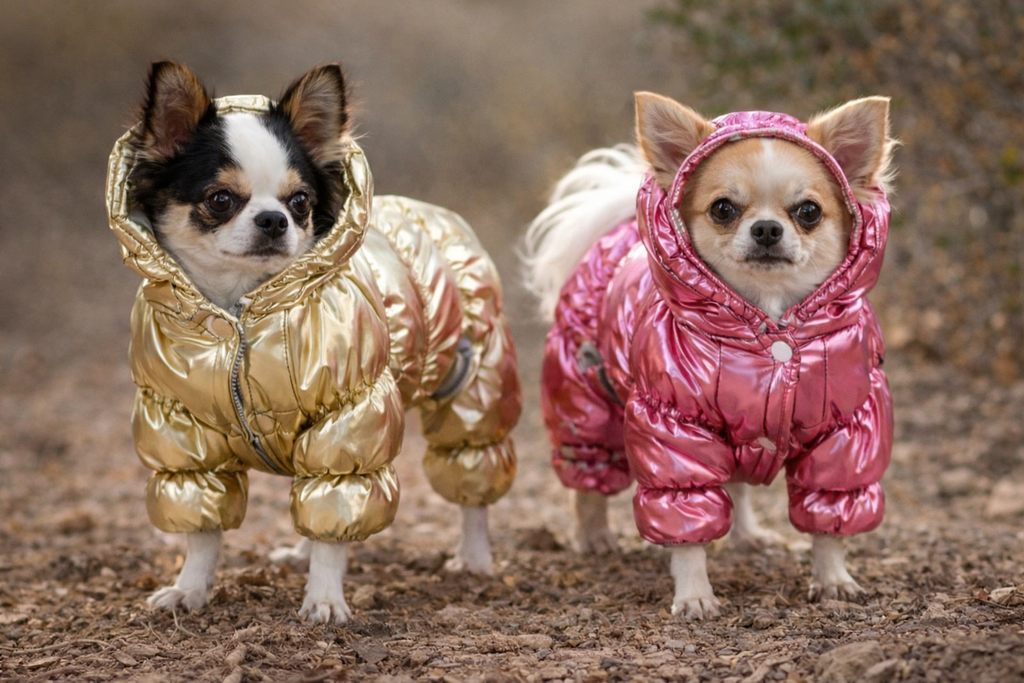 Macacão Impermeável para Cães Pequeno e Médio Porte – Quente, Confortável e à Prova de Chuva