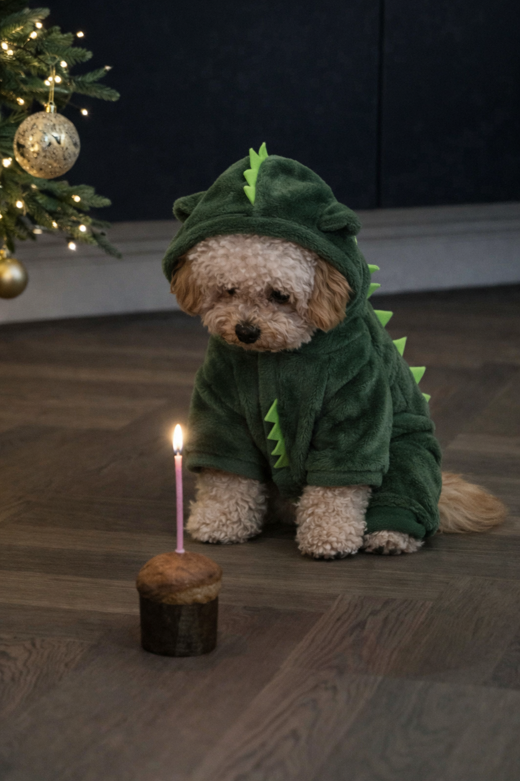 Moletom Pijama Pet com Capuz Dinossauro – Quentinho para Inverno