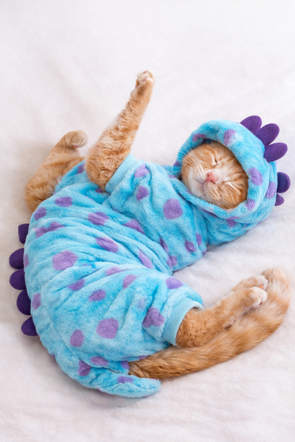 Moletom Pijama Pet com Capuz Dinossauro – Quentinho para Inverno