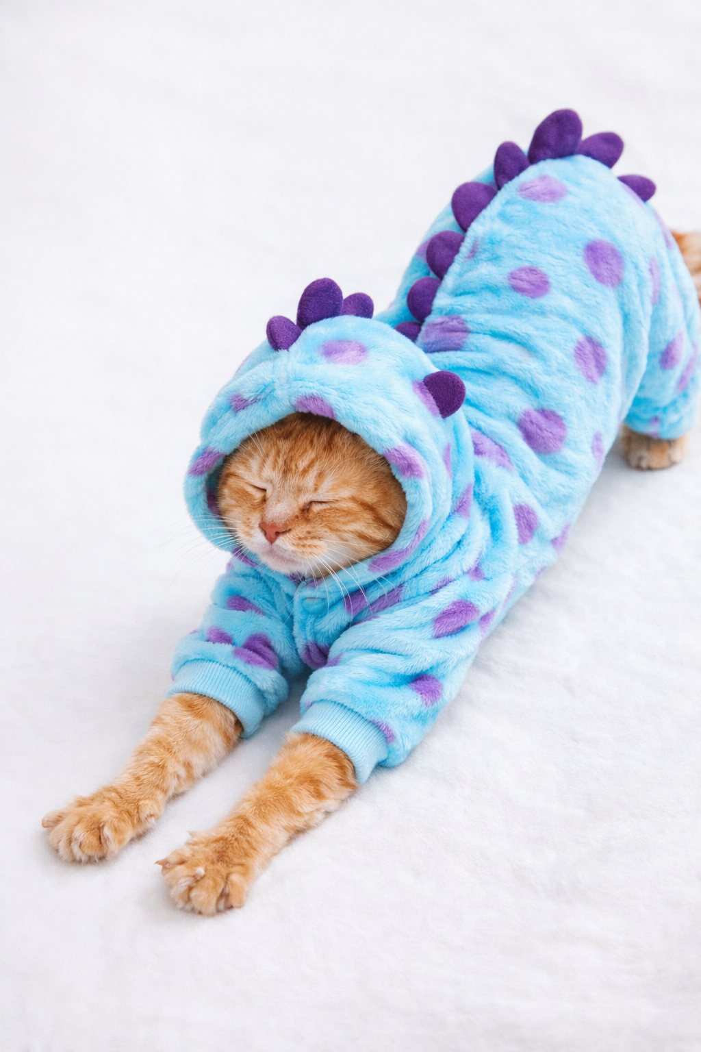 Moletom Pijama Pet com Capuz Dinossauro – Quentinho para Inverno