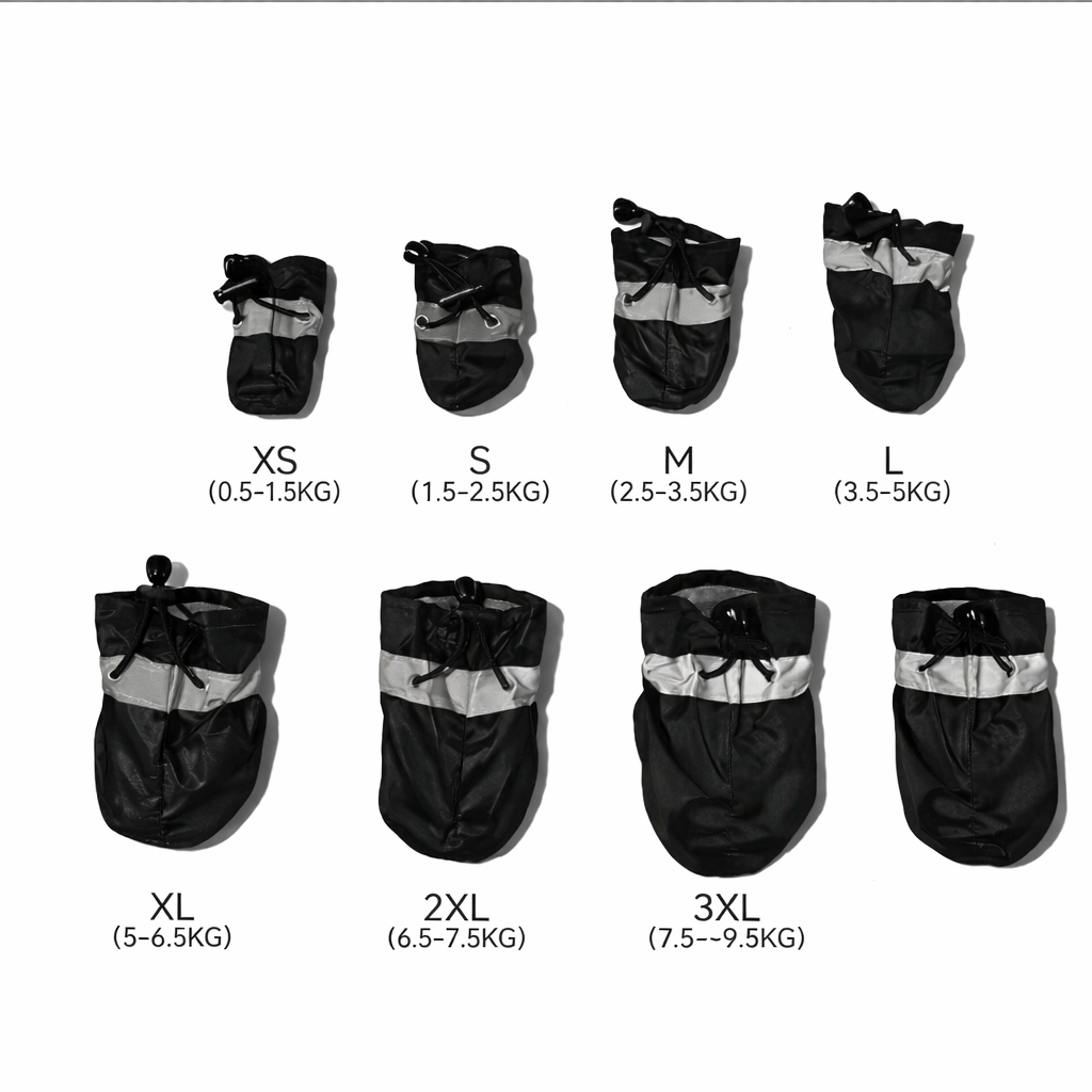RainSafe™ Botas Impermeáveis para Cães (4 Peças)