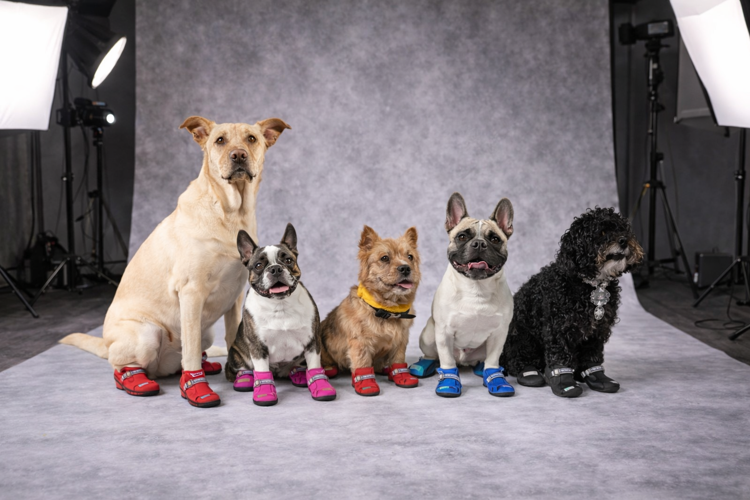 RainSafe™ Botas Impermeáveis para Cães (4 Peças)