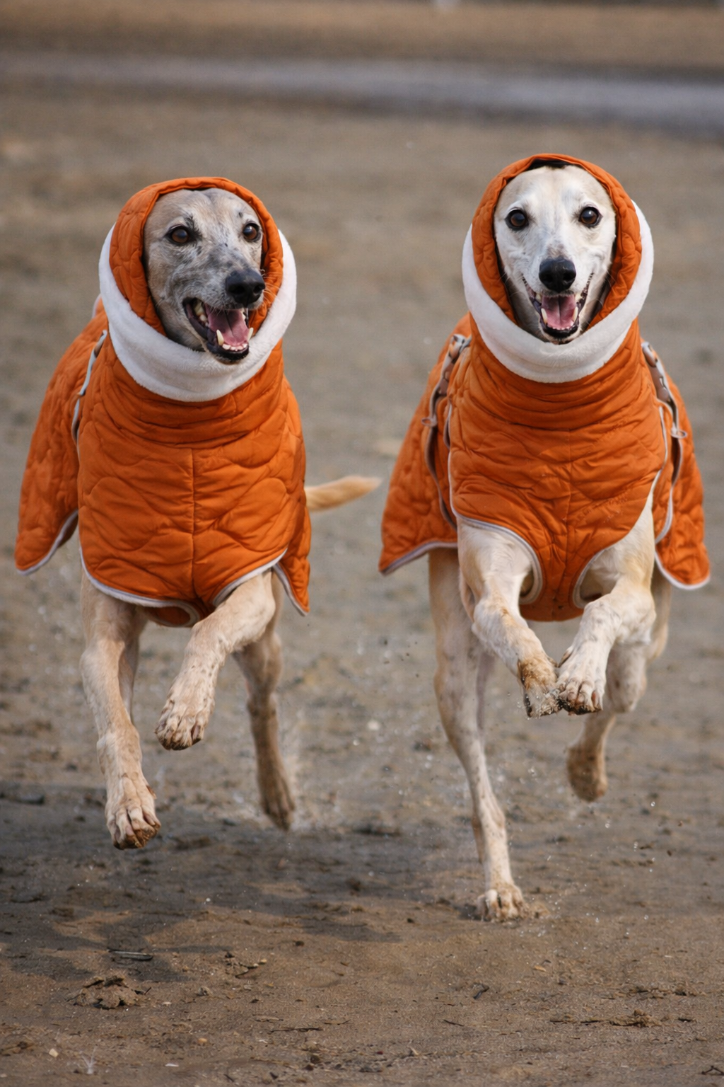 Casaco Impermeável de Inverno para Whippet – Ajuste Anatômico & Forro Térmico