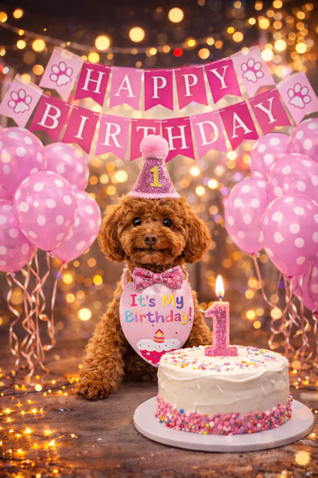 Pet Birthday Party Kit – Look Completo para o Grande Dia