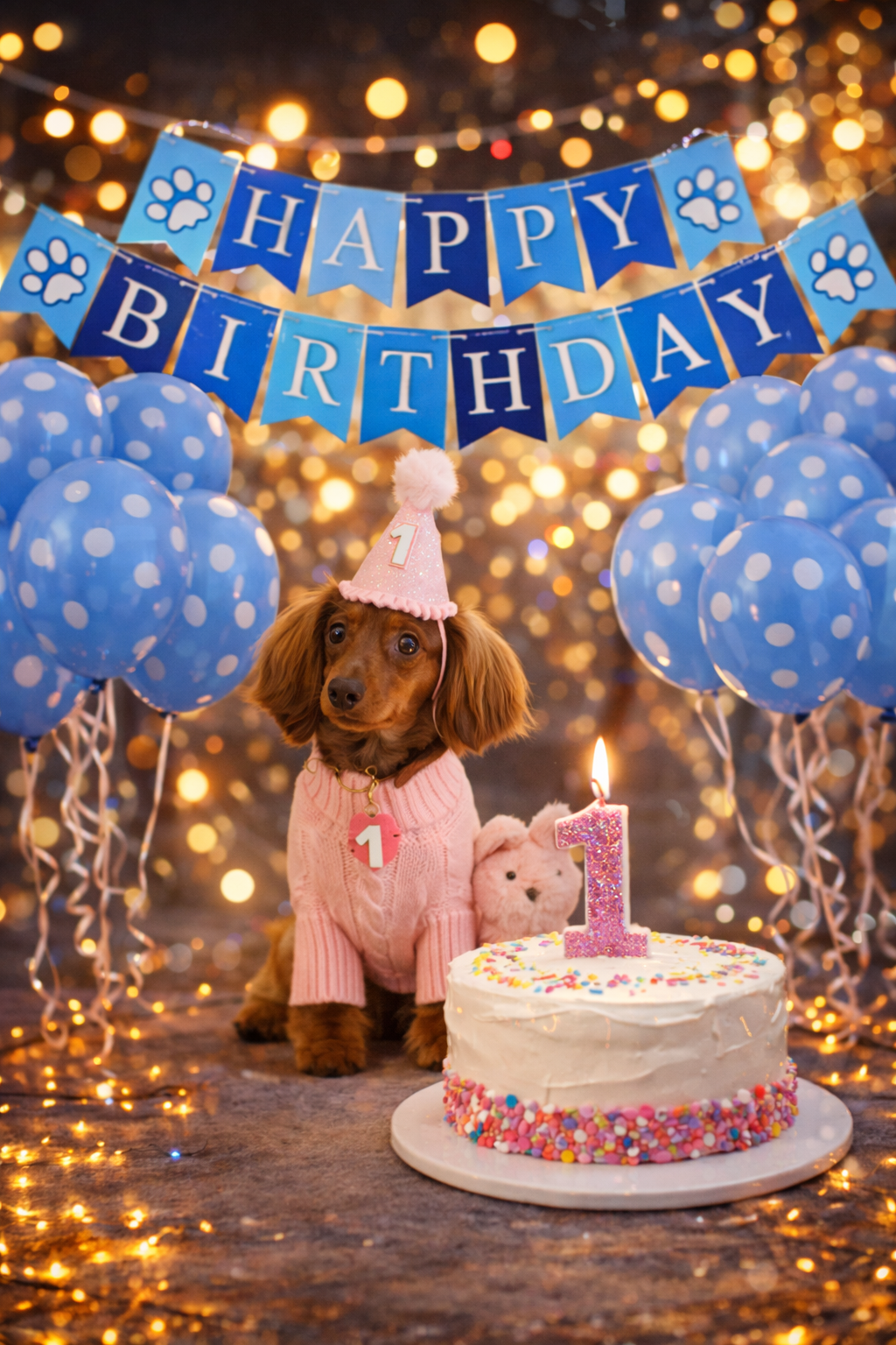 Pet Birthday Party Kit – Look Completo para o Grande Dia