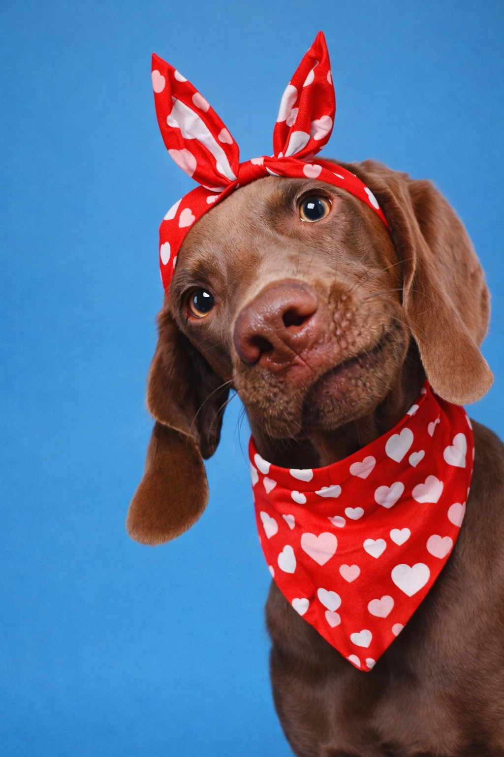 Valentine Pet Bandana – Estilo, Conforto e Amor em Cada Detalhe