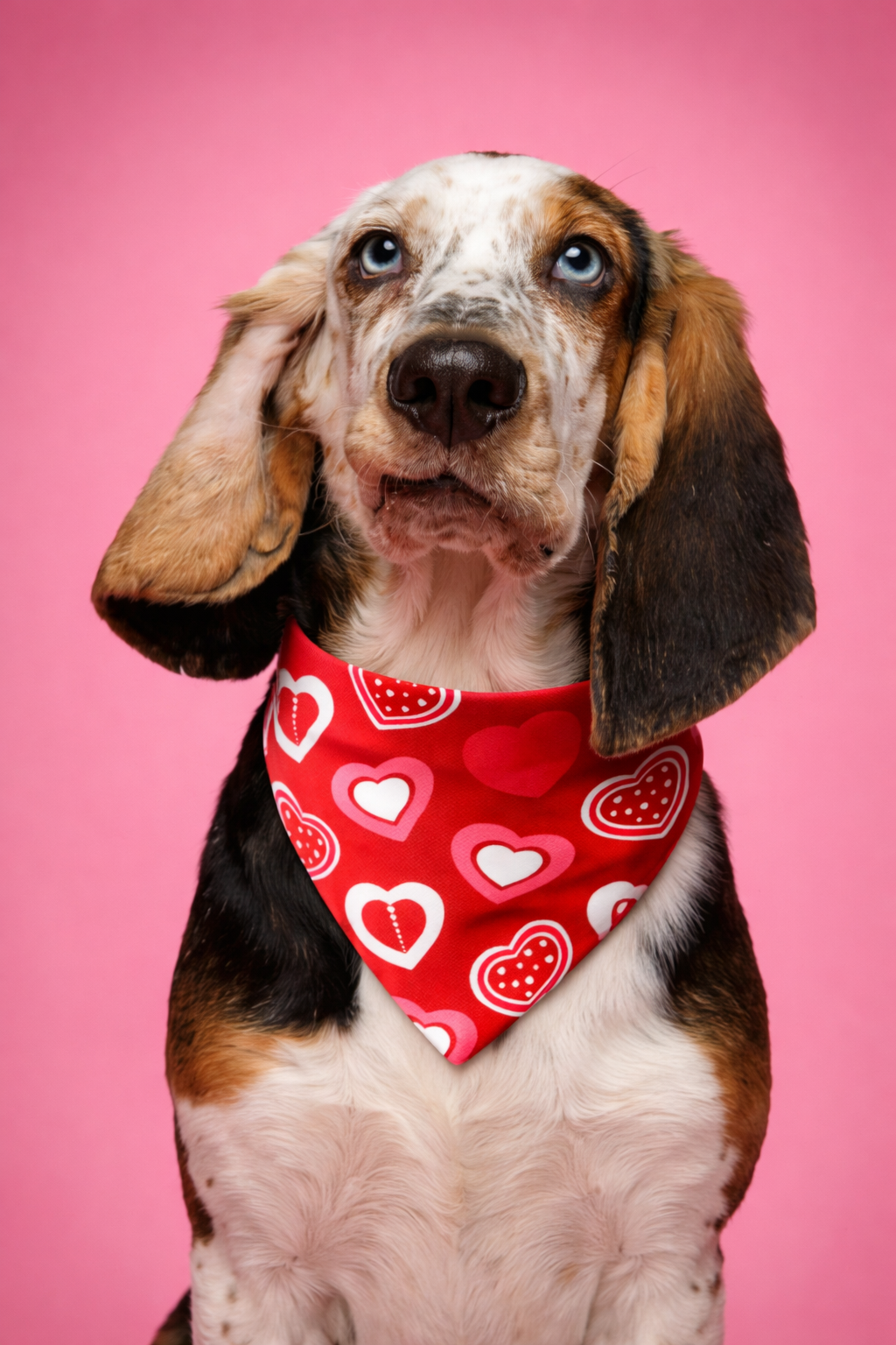 Valentine Pet Bandana – Estilo, Conforto e Amor em Cada Detalhe