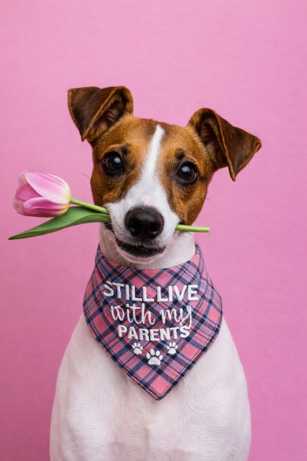 Bandana Premium Dupla Face para Cães | Estilo Festival & Família