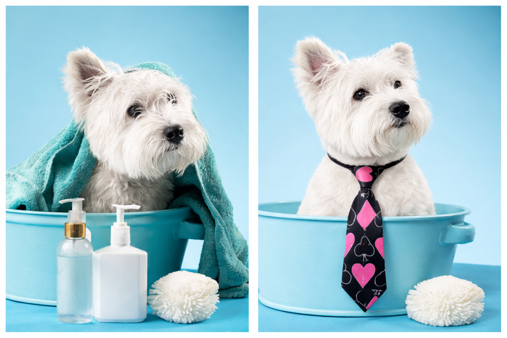 Gravatas Pet Ajustáveis Premium – Kit Profissional & Uso Diário