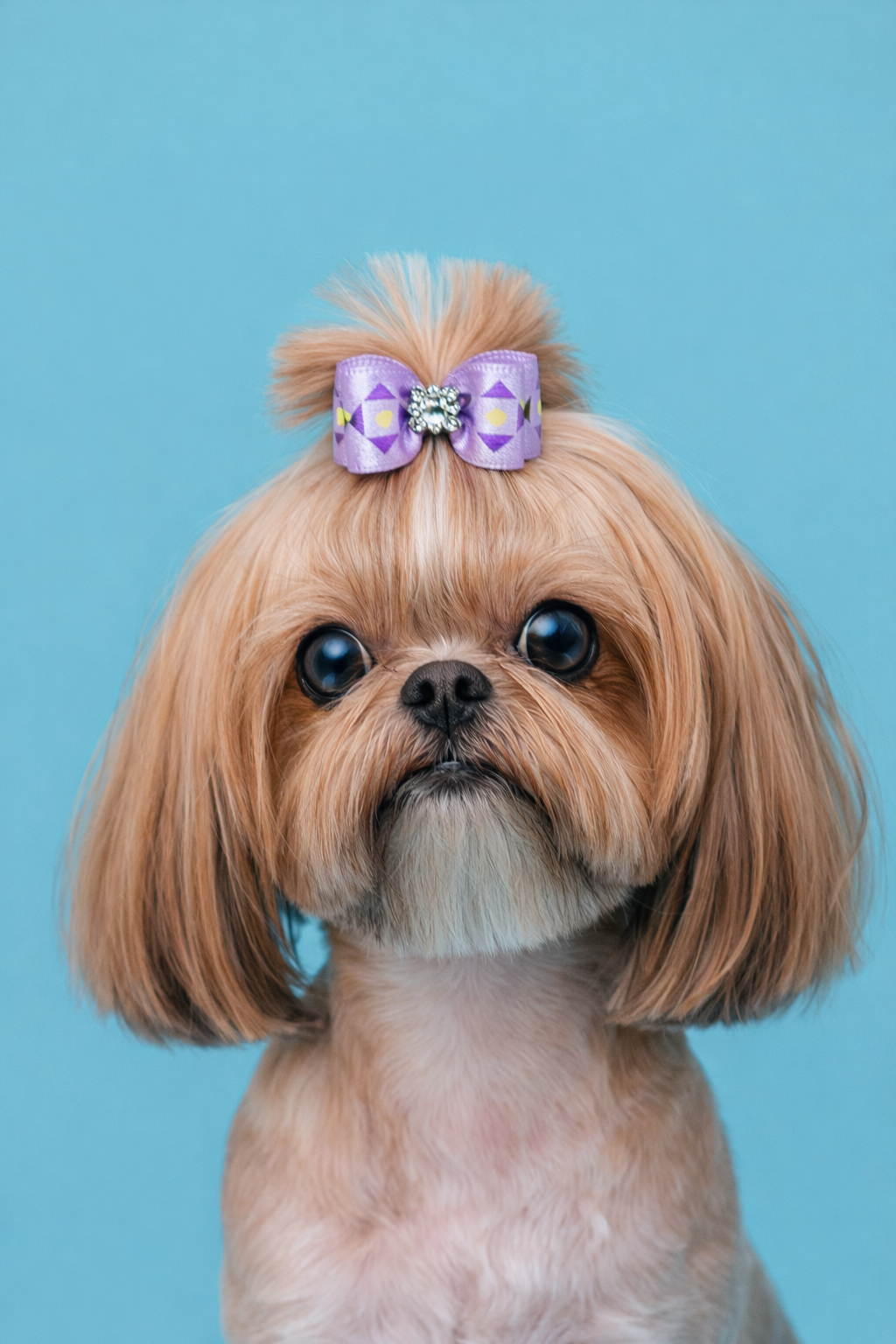 Mini Bows Pet – Kit com 10 Laços Coloridos para Cães Pequenos