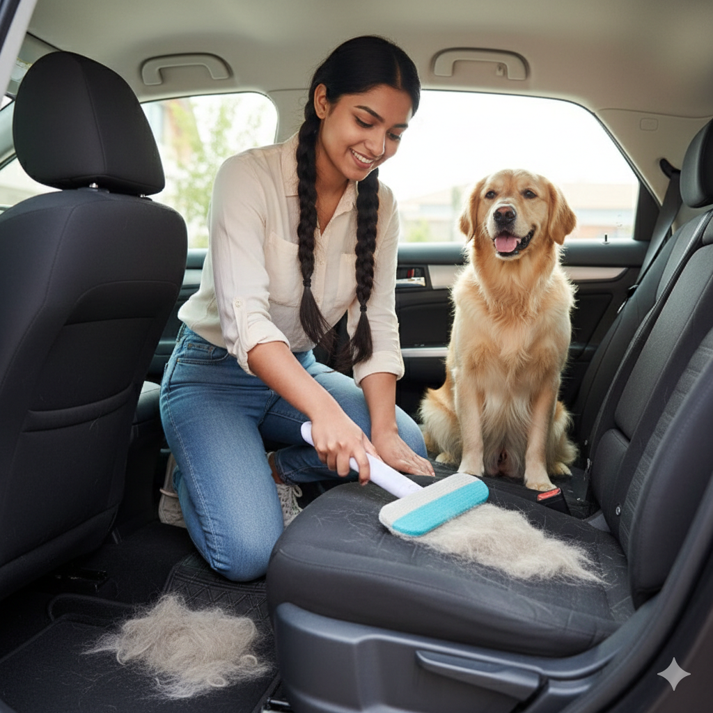 Kit Removedor de Pelos para Casa com Luvas Reutilizáveis