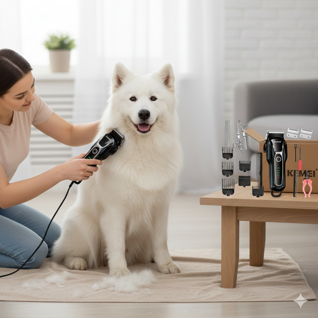 Kemei KM-1991 – Tosa Profissional, Silenciosa e Segura