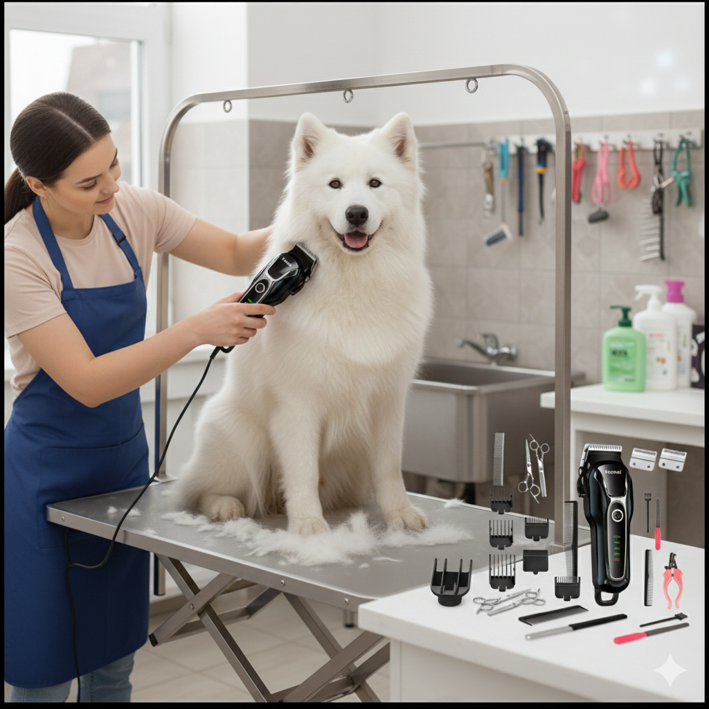 Kemei KM-1991 – Tosa Profissional, Silenciosa e Segura