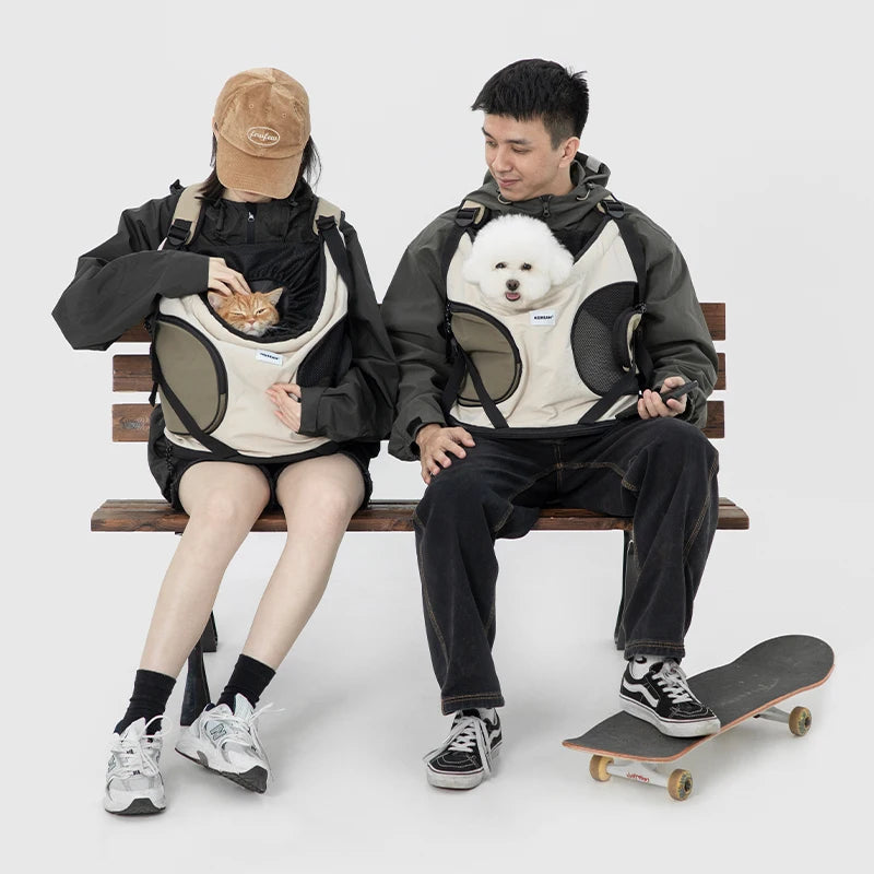 UrbanHug™ – Mochila Peitoral Pet 9KG