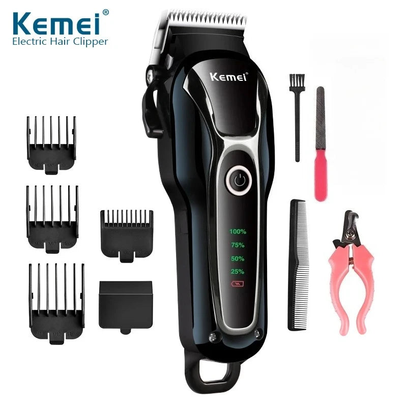 Kemei KM-1991 – Tosa Profissional, Silenciosa e Segura