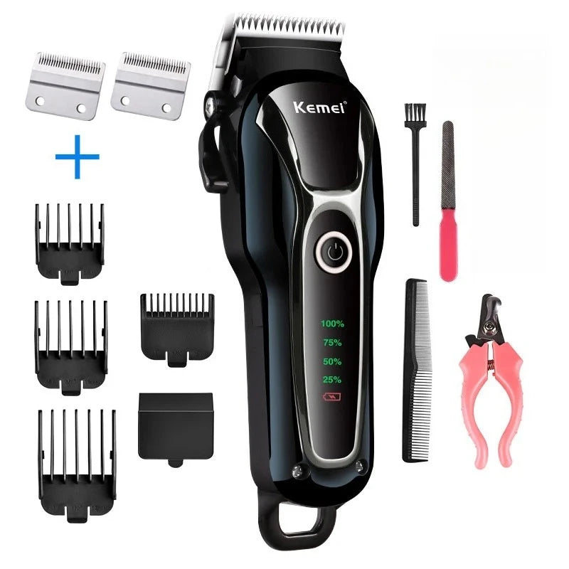 Kemei KM-1991 – Tosa Profissional, Silenciosa e Segura